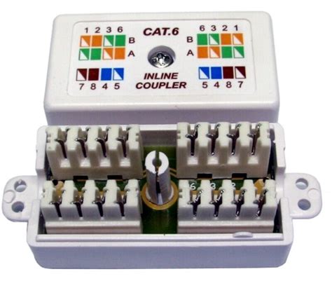 cat6 inline junction box|cat 6 cable distribution box.